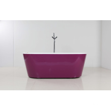 Фиолетовая юбка Автономная акриловая ванна